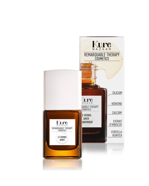 Kure Bazaar The Nail Therapy: Bitter-Nagellack / Le Vernis Amer Transparent